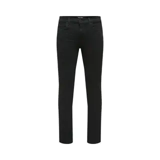 Only & Sons Herren Jeans Onsloom Black Dcc 0448 - Slim Fit - Schwarz - Black Denim