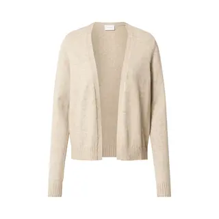 Vila Gebreid Vest 'Viril' Donkerbeige