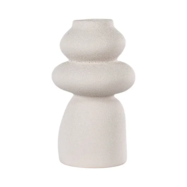 House Nordic Haus Nordic Vase Andere Keramik Beige thumbnail