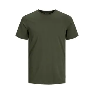 Jack & Jones Male T-Shirt Einfarbig T-Shirt