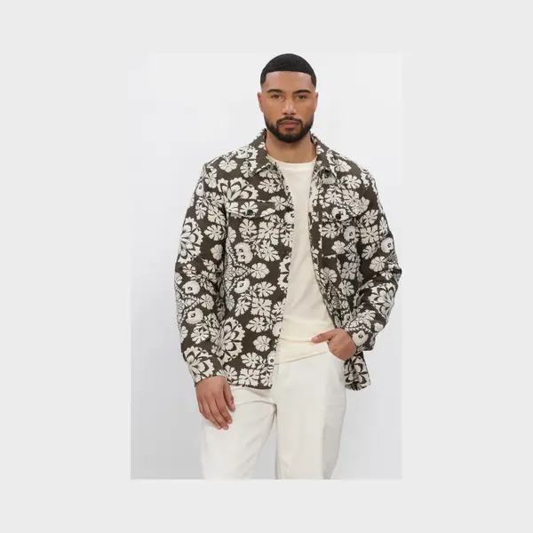Jacquard-Hemdjacke Anerkjendt Oscar Flower thumbnail