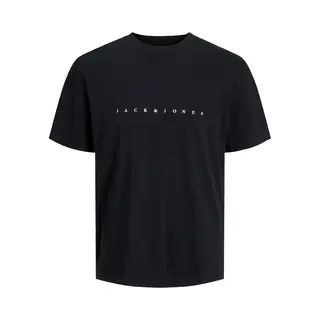 Jack & Jones Shirt 'JJEStar' Zwart / Wit