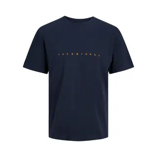 Jack & Jones Shirt 'JJEStar' Navy / Oranje
