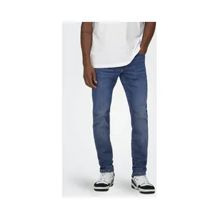 Only & Sons Male Normal Geschnitten Jeans Onsweft Mittlere Taille Normal Geschnitten Jeans