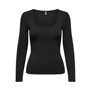 Only Shirt 'ONLEa' Zwart