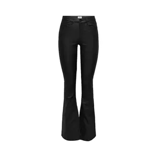 Only Onlblush Mid Flared Coated Pnt Noos Dames Broeken - Maat Xs X L32