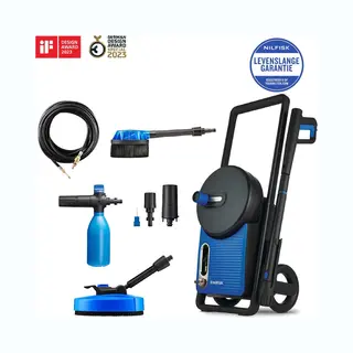 Nilfisk Excellent 170 - Drukreiniger - Inductiemotor - Power Foam Blaster - 10m Steelflex-slang