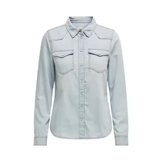 Only Blouse 'ONLAlexa' Lichtblauw