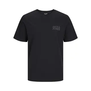 Jack & Jones T-shirt Jjecorp Logo Tee Ss O-neck Noos 12151955 Black/small Prin Mannen Maat - Xl