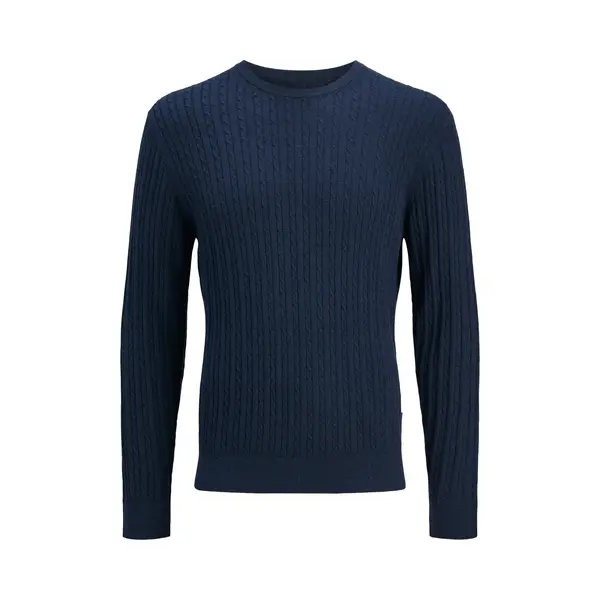 Jack & Jones Strickpullover "Jjeemil Knit Cable Crew Neck Noos" thumbnail