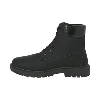Jack & Jones 12282310_212_42 Stiefel & Stiefelette Schwarz, Anthrazit