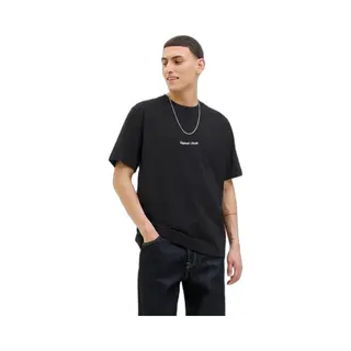 Jack & Jones Herren Rundhals T-Shirt Jornorrebro Emb Tee Ss Crew Neck - Relaxed Fit
