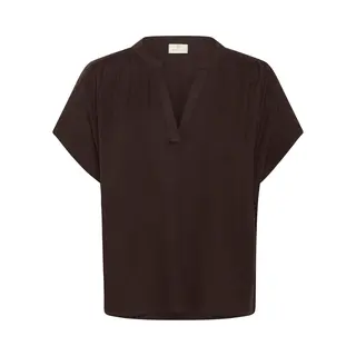Kaffe Blouse 'KAMilia' Chocoladebruin