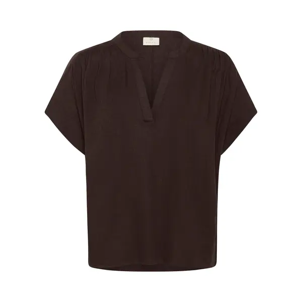 Kaffe Blouse 'KAMilia' Chocoladebruin thumbnail
