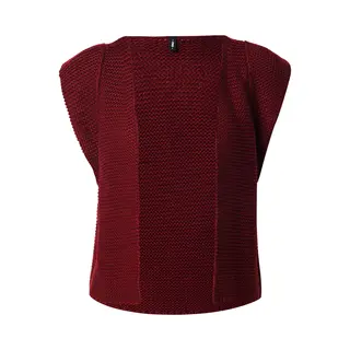 Only Gilet Onlloui Vest Ex Knt 15307880 Cabernet Dames Maat - M