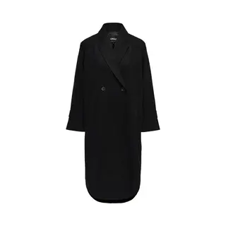 Only Lange Jassen - Onlmaisy Oversized Wool Coat Otw - Xs Tot L - Voor Vrouwen - Zwart