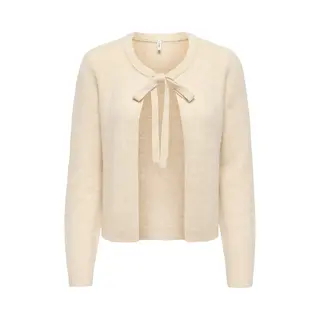 Only Gebreid Vest 'Onljessie' Crème