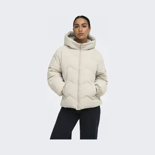 Jacqueline De Yong Jas Jdypower Short Hood Puffer Otw Hab 15376541 Silver Lining Dames Maat - M