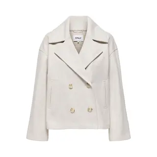 Only Tussenmantel 'ONLMalika' Offwhite
