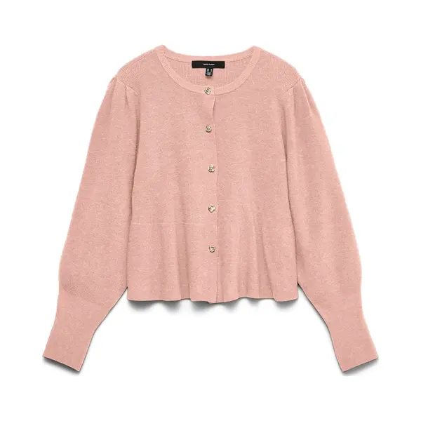 Vero Moda Gebreid Vest 'VMLight' Oudroze thumbnail