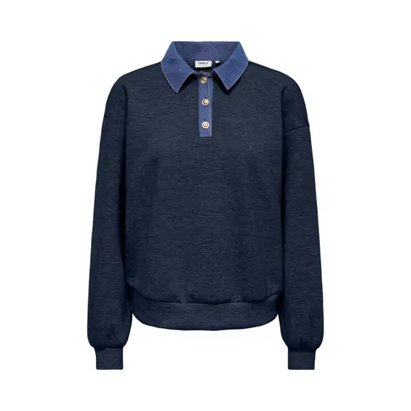 Only Scarlet Polo Mix Pullover Damen thumbnail