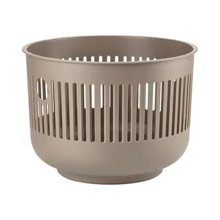 Zone Denmark Ume Wäschekorb, Wäschesammler, Wäschetonne, 30 Liter, Durchm. 40 Cm, Höhe 29, 2 Cm, Taupe