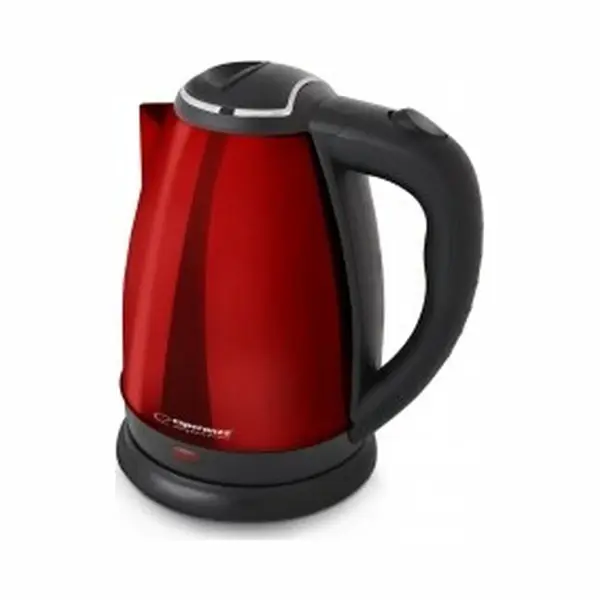 Waterkoker Esperanza EKK113R Zwart Rood Roestvrij Staal Plastic 1800 W 1, 8 L thumbnail