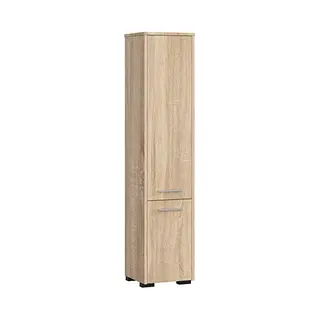 Akord Furniture Factory OP0LLAZDAB003 opbergkast voor de badkamer Eiken