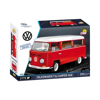 Cobi Volkswagen Transporter T2a, 1, 12, Rot Und Weiß