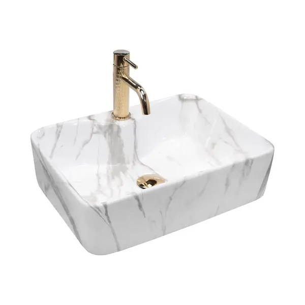 Rea - Countertop Basin Kelly Marmo thumbnail