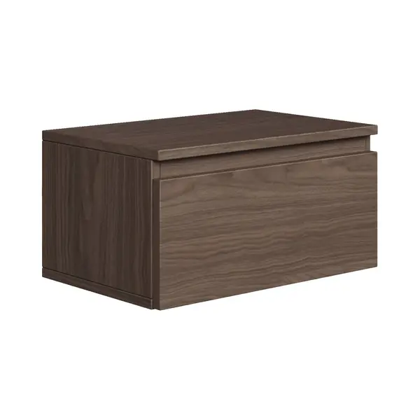 Selsey Nachttisch Bemmi, Wandnachttisch Mit Schublade – Schwebendes Design, Matt, 48 Cm Breit thumbnail