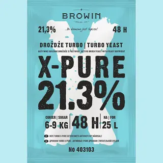 Browin Turbo X-Pure - Gist - Hoog Alcoholpercentage 21, 3% - 135g