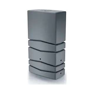 Prosperplast - Regenton Aqua Tower 350 Liter - Grijs - Inclusief Kraantje