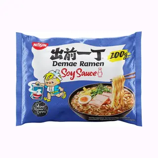 Nissin Demae Ramen - Soy Sauce Noodles Bowl - Instant Noedels - 10 Stuks