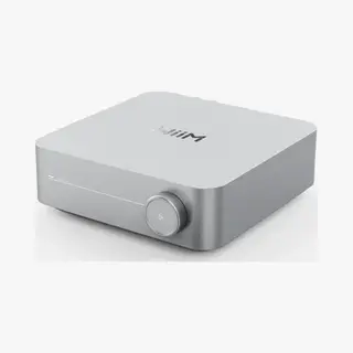 WiiM Amp Thuis Zilver