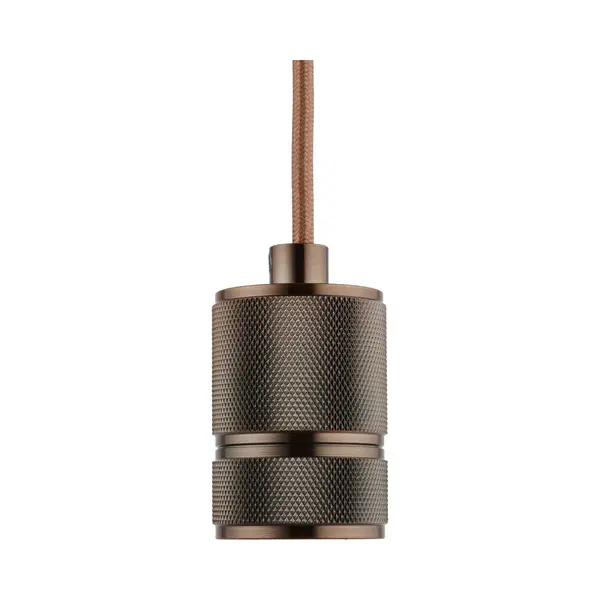 Lighto Pendel Koper E27 Fitting - Classic - 1.5m Snoer - Met Plafondkap thumbnail