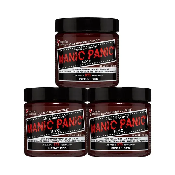 Manic Panic Classic High Voltage haarkleuring Bordeaux rood 118 ml thumbnail