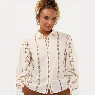 Ydence Blouse Aline Fs2605 Ecru Dames Maat - M