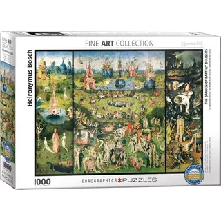 Eurographics The Garden Of Earthly Delights, Heironymus Bosch - Puzzel (1000)