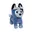 blauw