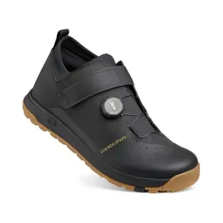 Crankbrothers, Mannen, Fietsschoenen, Stamp Trail Schoen, Boa, Zwart/goud/gum (45), Zwart