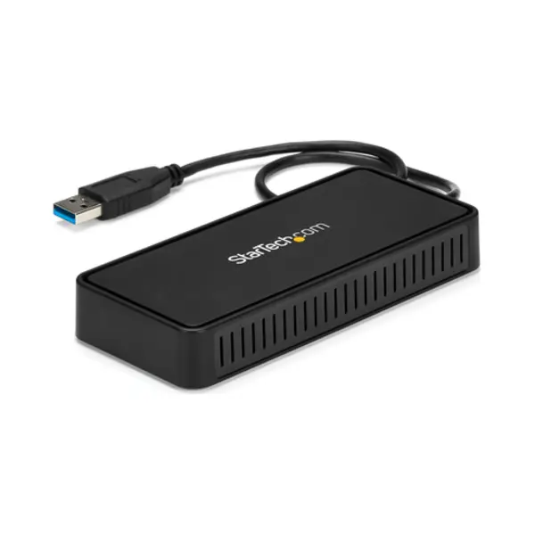 Startech.com USBA2DPGB - Usb Naar Dual DisplayPort Mini Docking Station - 2x 4K 60Hz GbE Usb 3.2 (Gen1) thumbnail