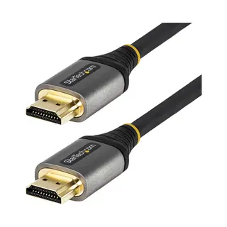 StarTech.com 5 m Premium Zertifiziertes Hdmi 2.0 Kabel - High Speed Hdmi Kabel Mit Ethernet - HDR10, Arc - Uhd Hdmi 2.0 4k 60Hz Kabel Mit Vergoldete Hdmi Stecker - Für Uhd Monitore, TVs - Hdmi Videokabel - M/M
