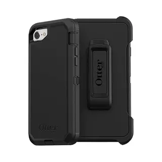 OtterBox Defender (Apple IPhone 7, Apple IPhone 8, Apple IPhone Se (2e Generatie), Apple IPhone Se (3e Generatie)), Smartphonehoes, Zwart