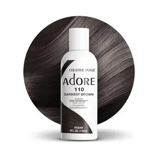 Adore Shining Semipermanente Haarfarbe, 110 Darkest Brown