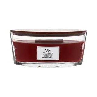WoodWick Heartwick Flame Ellipse Geurkaars - Cinnamon Chai - 50 Branduren