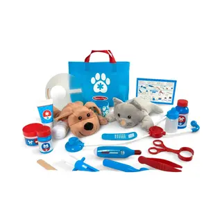 Melissa & Doug – Dierenarts speelset – 24-delig – Inclusief opbergtas
