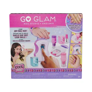 Spin Master Cool Maker - Go Glam Nagelstudio - Stijl 200 nagels met 4 ontwerpen 2 nagellak-applicators en nagelmasker - Manicureset