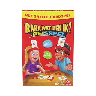 Spin Master Games Rara Wat ben ik? – Bordspel - Reisspel