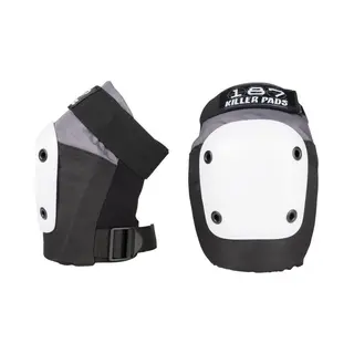 187 Killer Pads Fly Kniebeschermers Grijs/Zwart/Wit